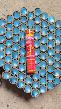 PHÁO GIẤY CÁNH HOA HỒNG XANH CHO ĐÁM CƯỚI- LỐC 10 QUẢ DÀI 20CM